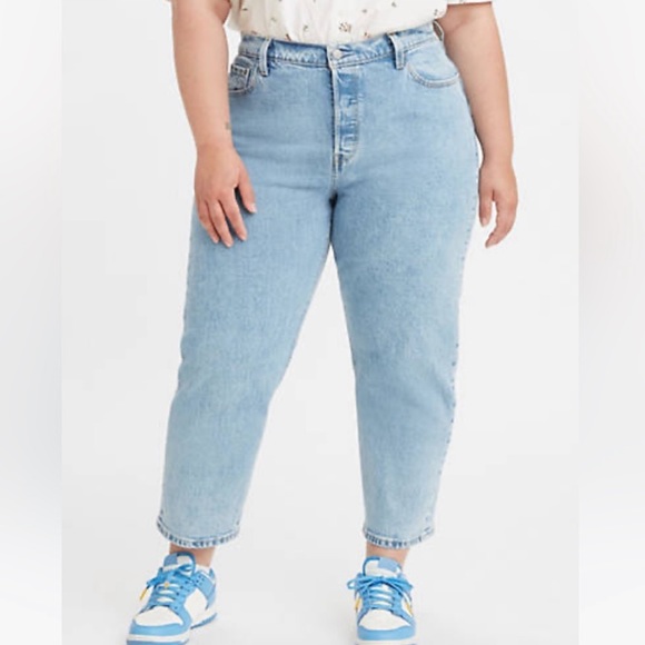 Levi's Denim - Levi’s 501 Original High Rise Crop Size 16W